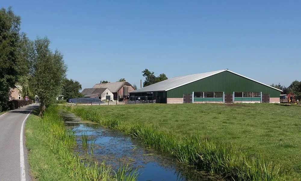 Woerden: De Meije-W, landbouwbedrijf op De Meije vanaf de Hazekade foto6 2017-07-09 10.30