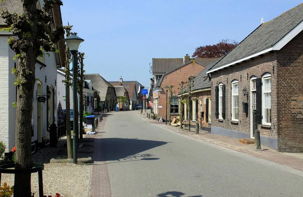Hoogblokland: Hoogblokland in de voorjaarszon.